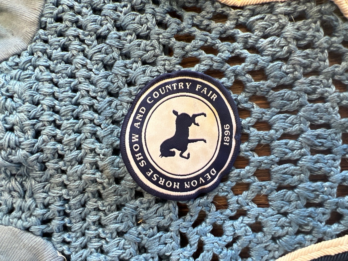 Gently used ear bonnet from the Devon horse show 