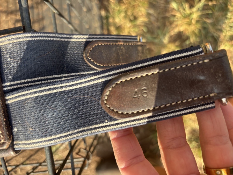 46 leather girth 