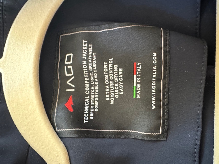 Iago Dhalia Navy Coat 36