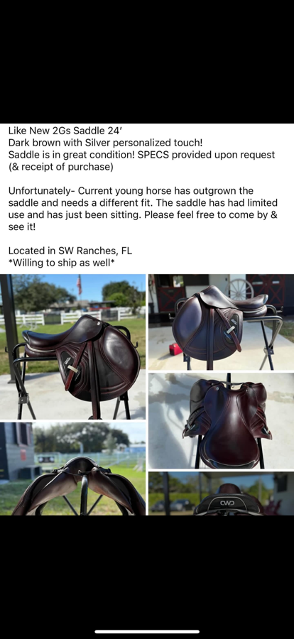 CWD 2Gs - 16.5 Seat (Like New) 