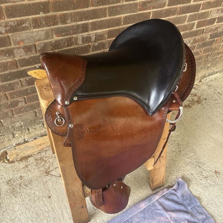 15’’ Buena Vista, Henry Miller Endurance saddle, 7-8’’ Gullet, Amish Made
