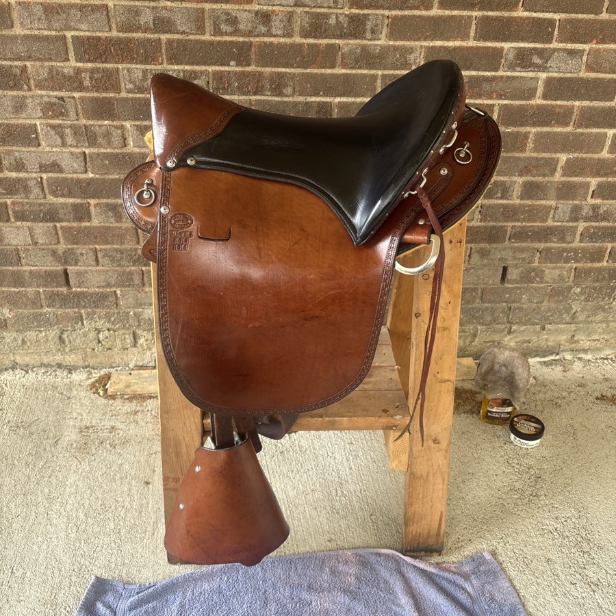15’’ Buena Vista, Henry Miller Endurance saddle, 7-8’’ Gullet, Amish Made