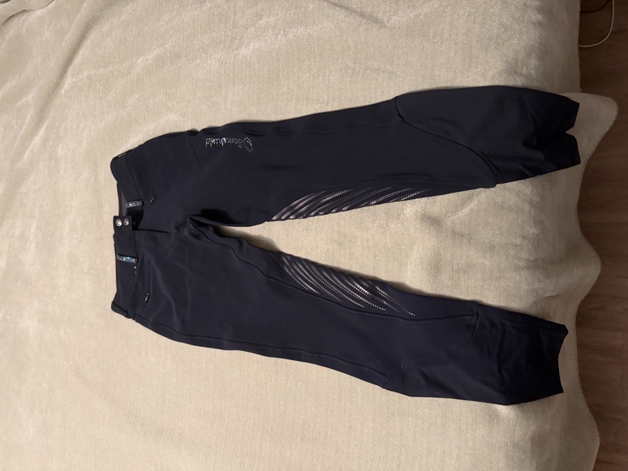 SAMSHIELD Sparkle Knee Patch Breeches