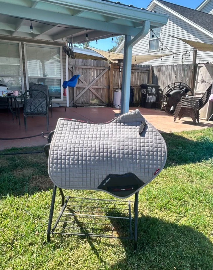 Grey Lemieux Saddle Pad