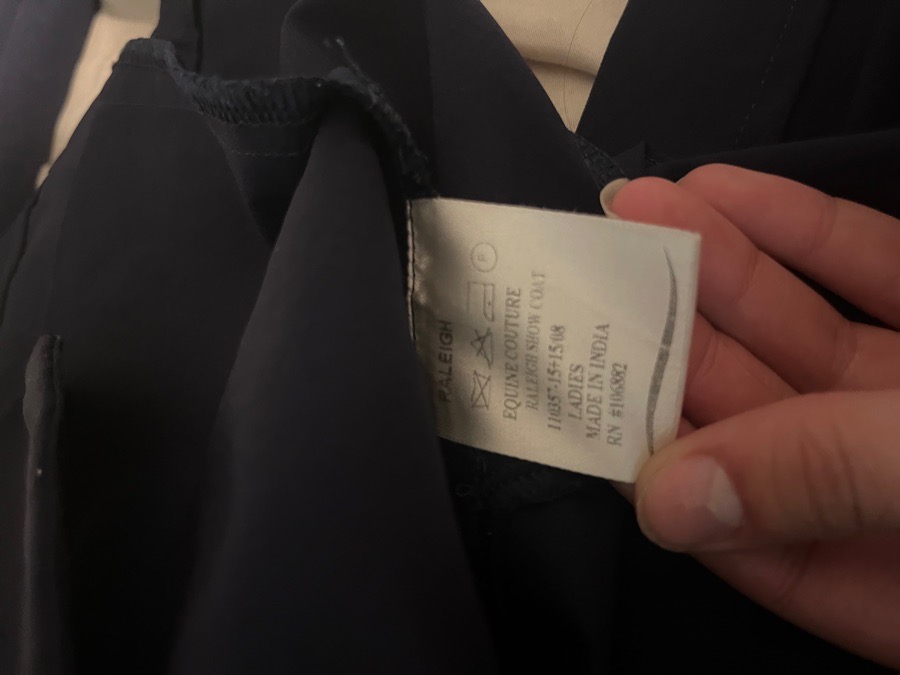 Equine Couture Raleigh Show Jacket