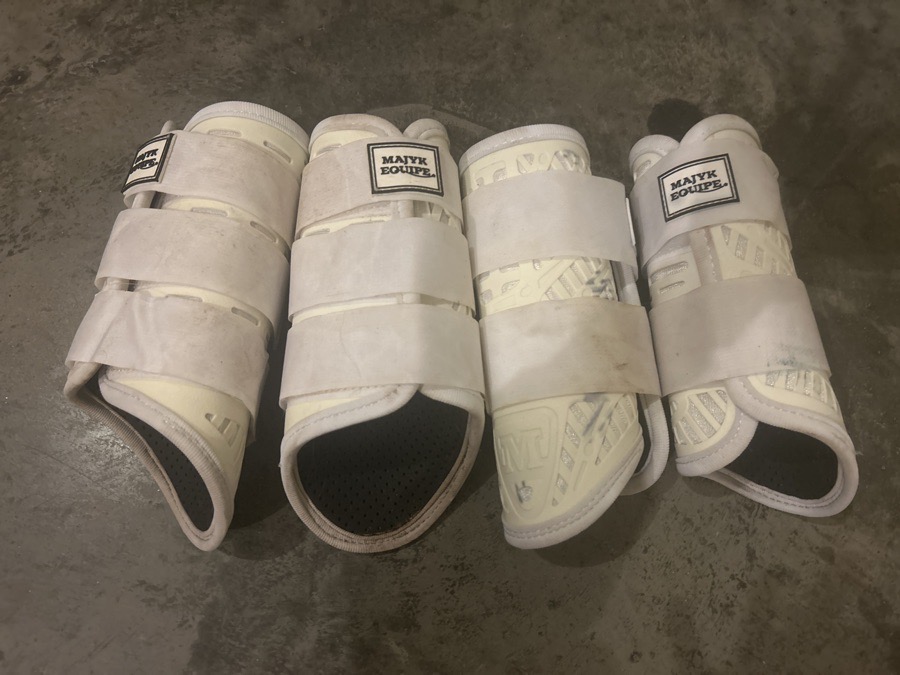 Majyk equipe Elite Cross Country Boots - front and hind - size small