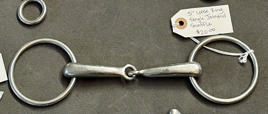 5” Loose Ring Single Jointed Snaffle
