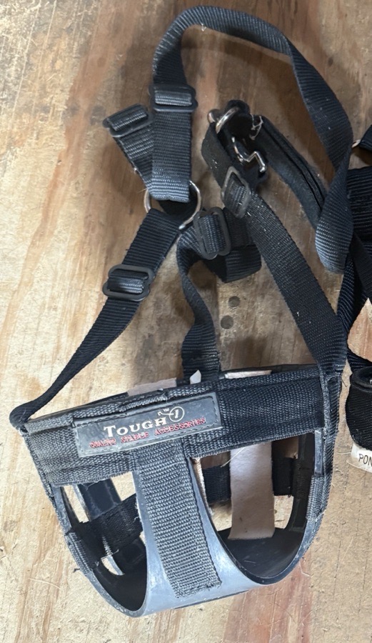 Tough 1 pony grazing muzzle