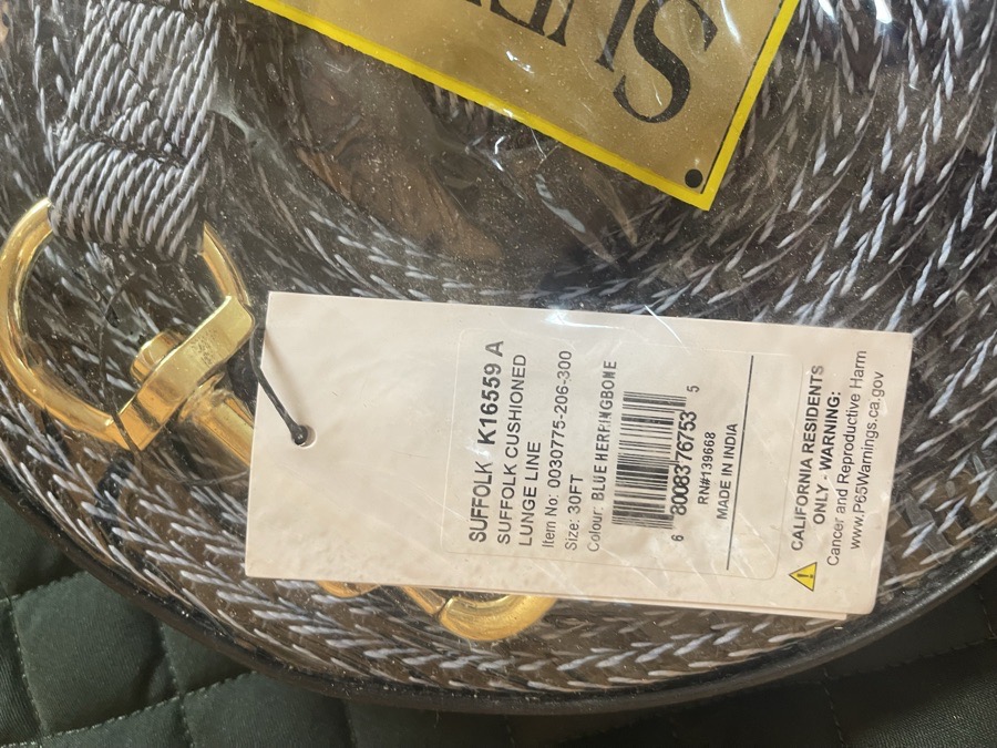 Lunge line brand new 