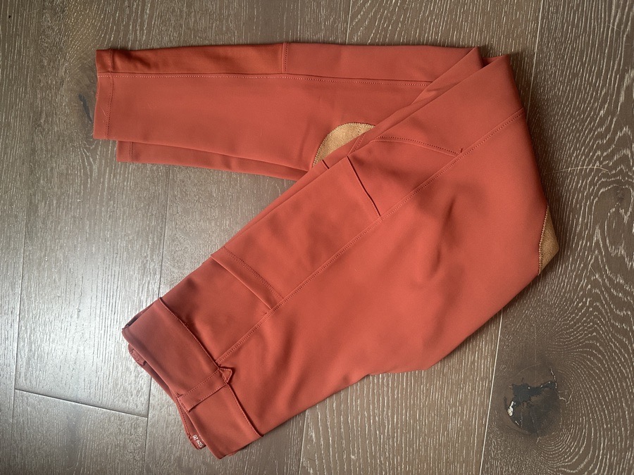 Free Ride Equestrian - Pro 1.0 - Rust - Suede Knee Patch Breeches