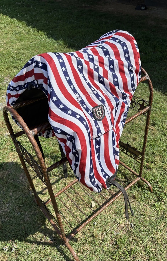 Patriotic Saddle Cover
