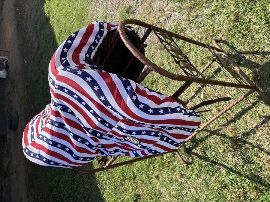 Patriotic Saddle Cover