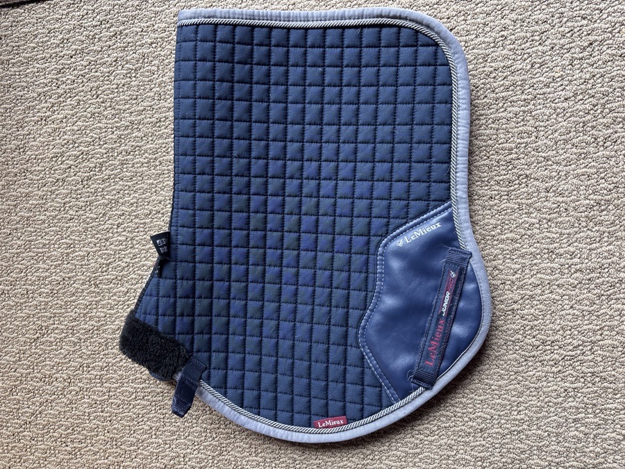 Navy LeMieux pony saddle pad