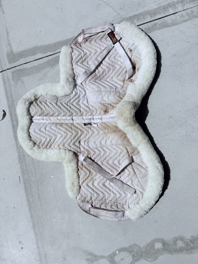 Fleeceworks Sheepskin Show Hunter Pad