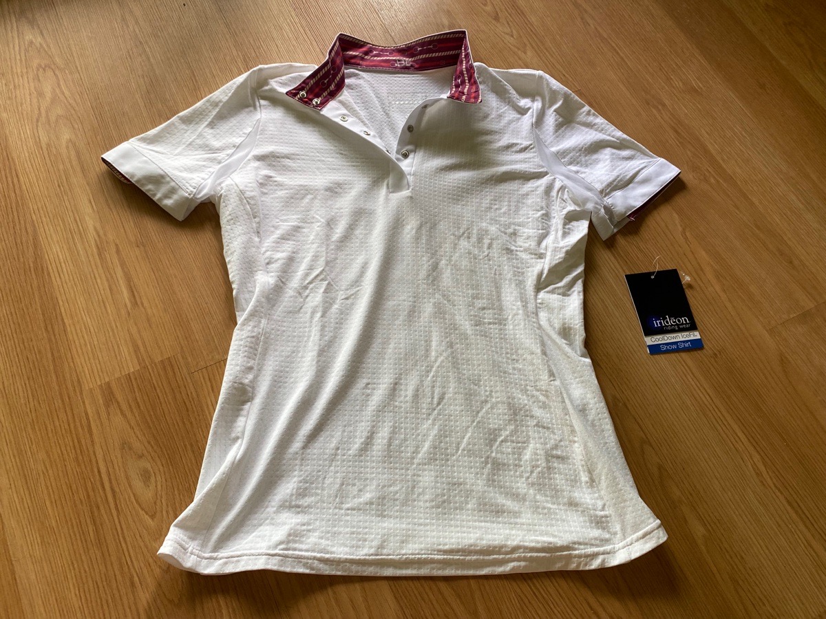nwt medium irideon short sleeve show shirt