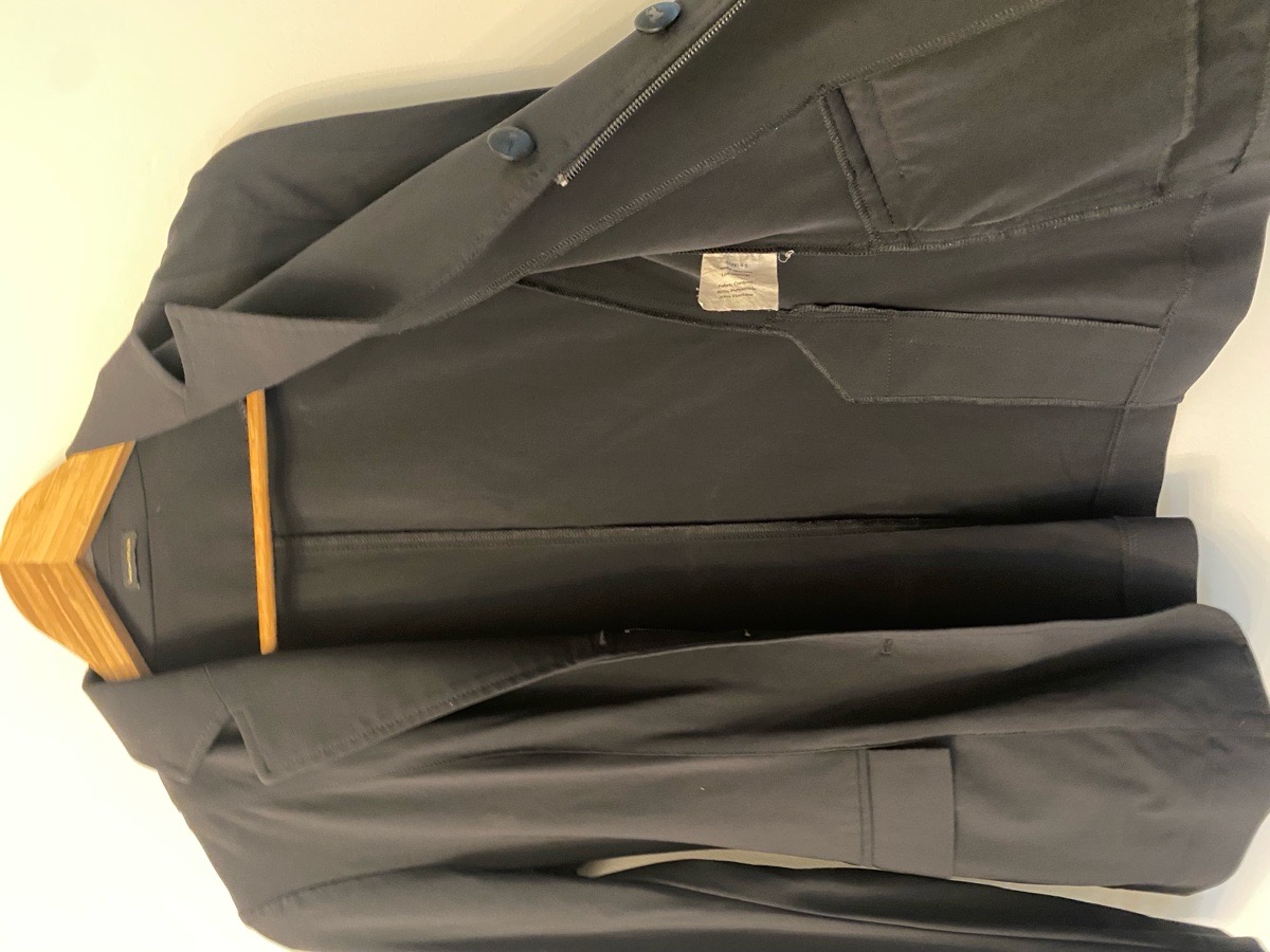 Women’s Size 4s Navy RJ Classics Orange Label Monterey Xtreme Show Coat 