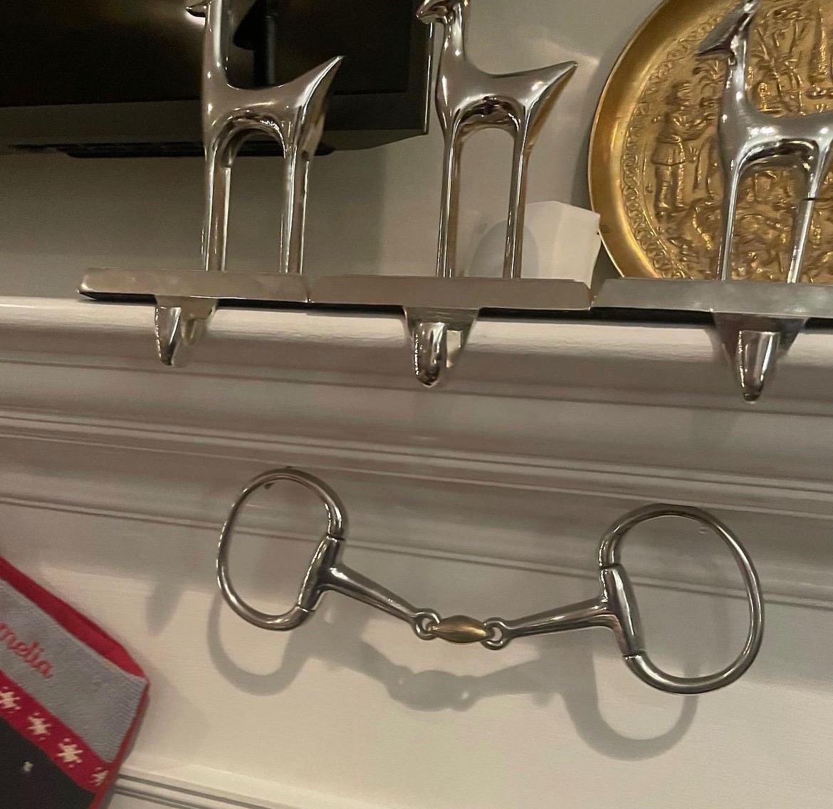 Stubben double joint eggbutt coper mouth 