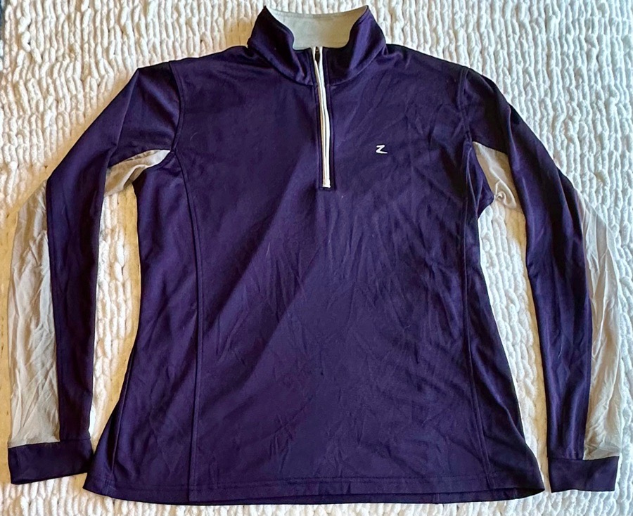 Long sleeve riding shirt