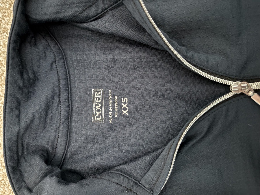 Dover saddlery riding shirt XXS