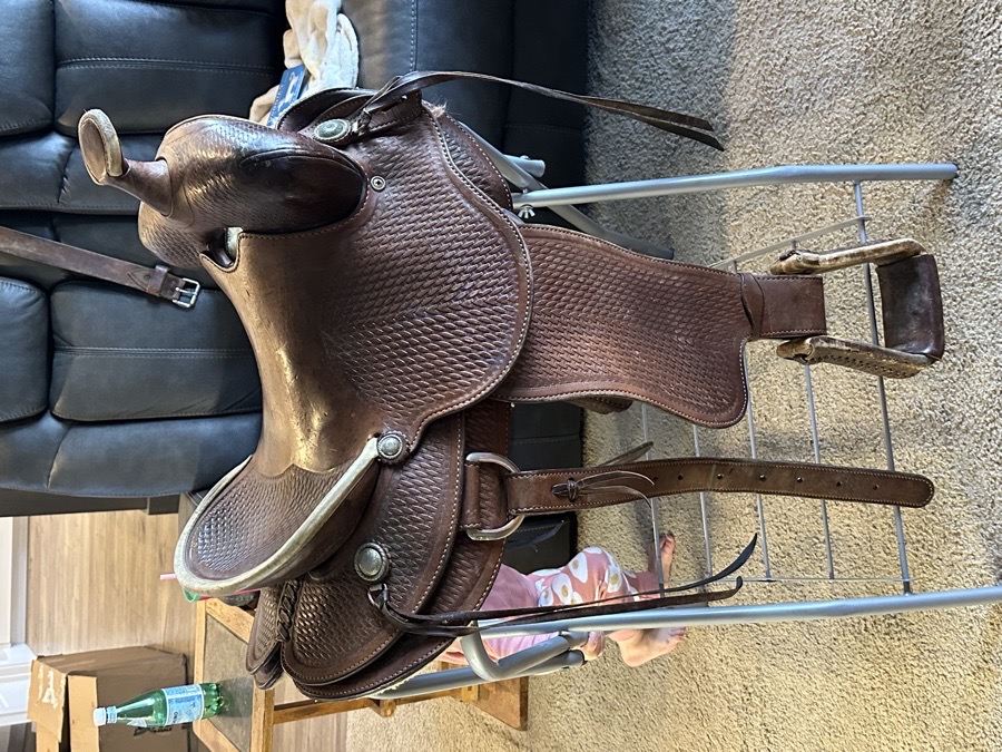 15” Ranch Western Saddle