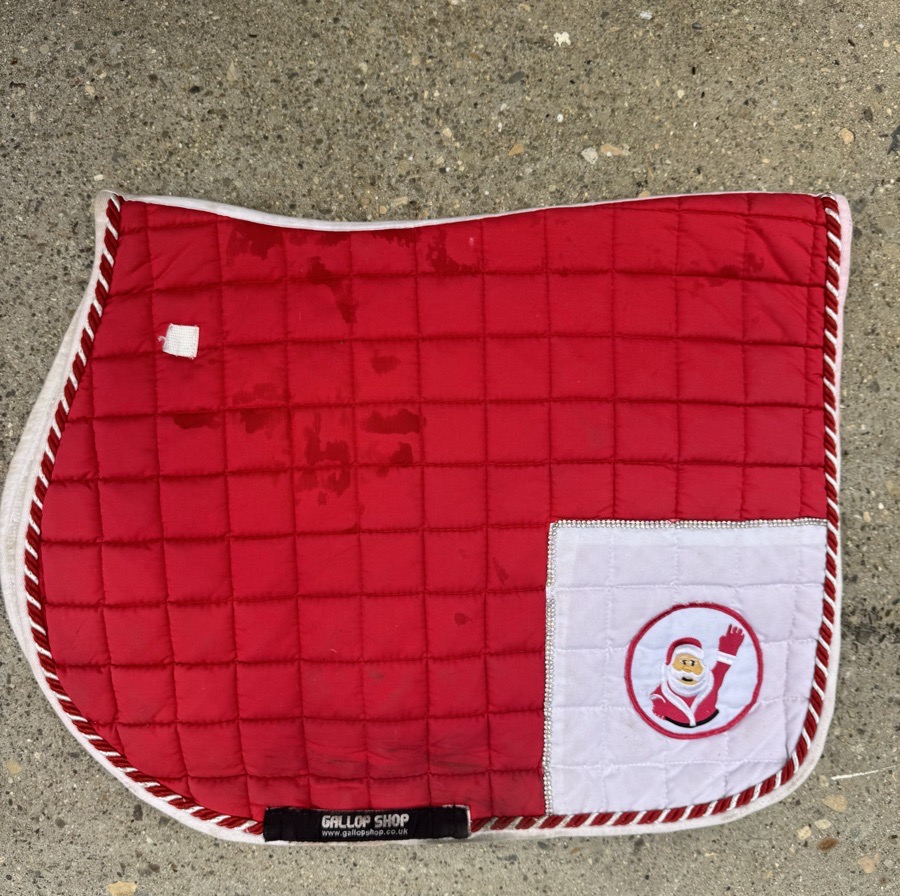 Gallup Shop Custom Xmas Saddle Pad
