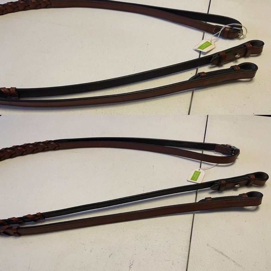 Bobby’s 5/8” Light Brown Laced Rein