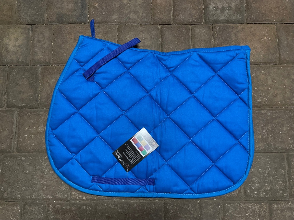 Blue Saddle Pad 