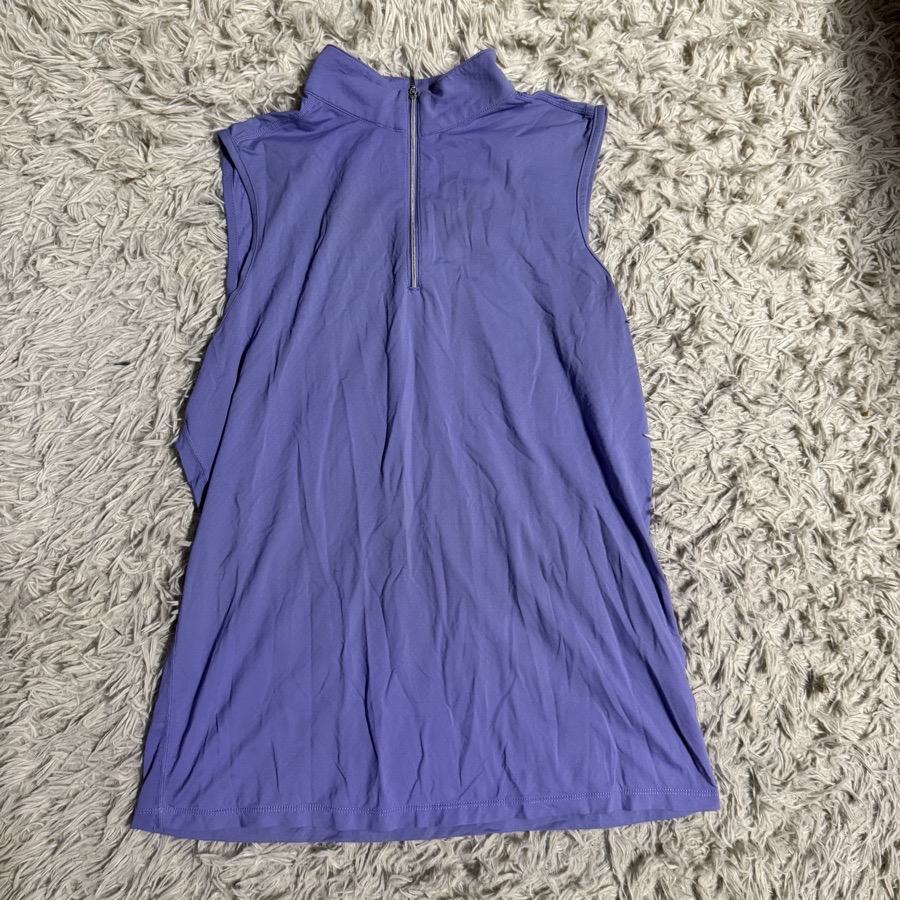 Women’s Large Purple Dover Sleeveless Horseback Riding Sunshirt