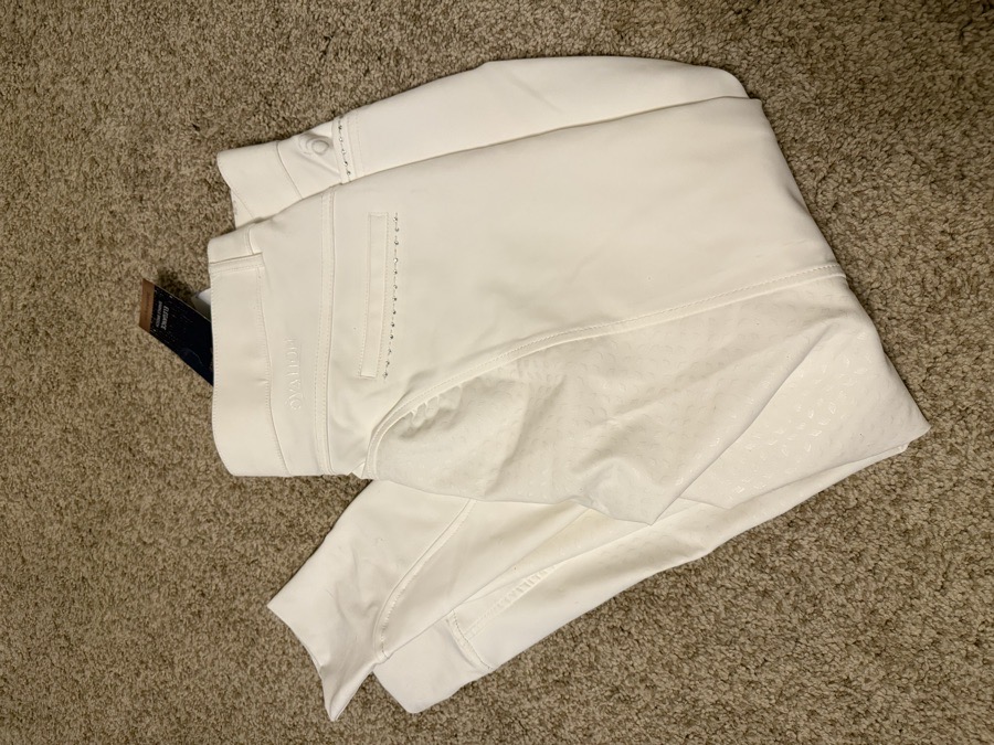 34R Ovation sparkle full seat breeches