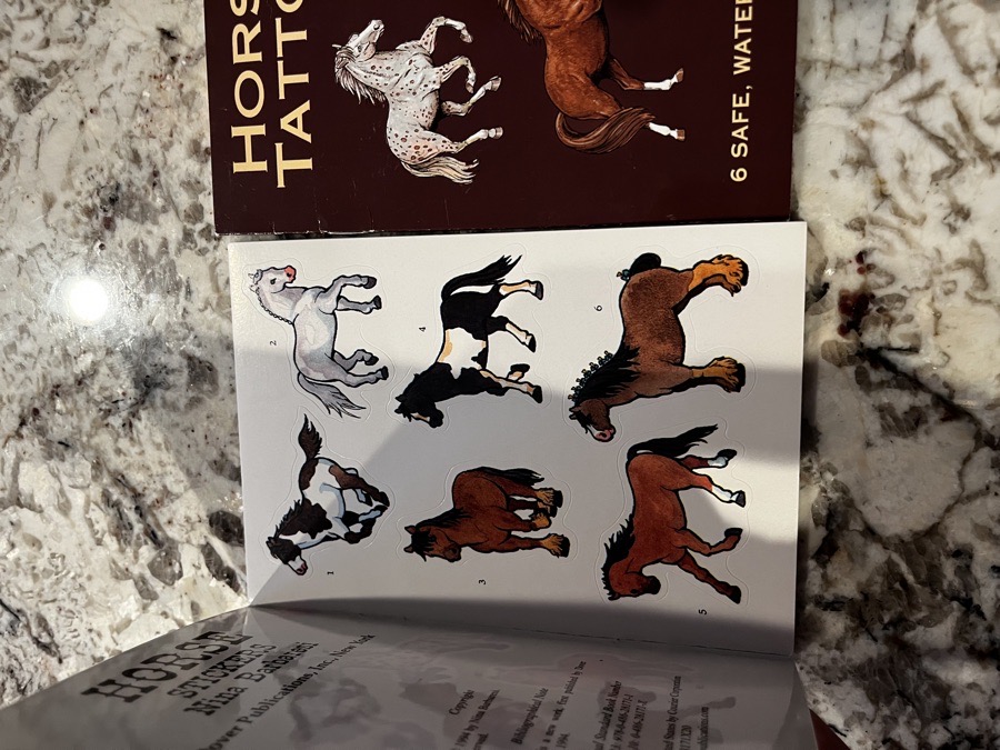 Informational coloring book