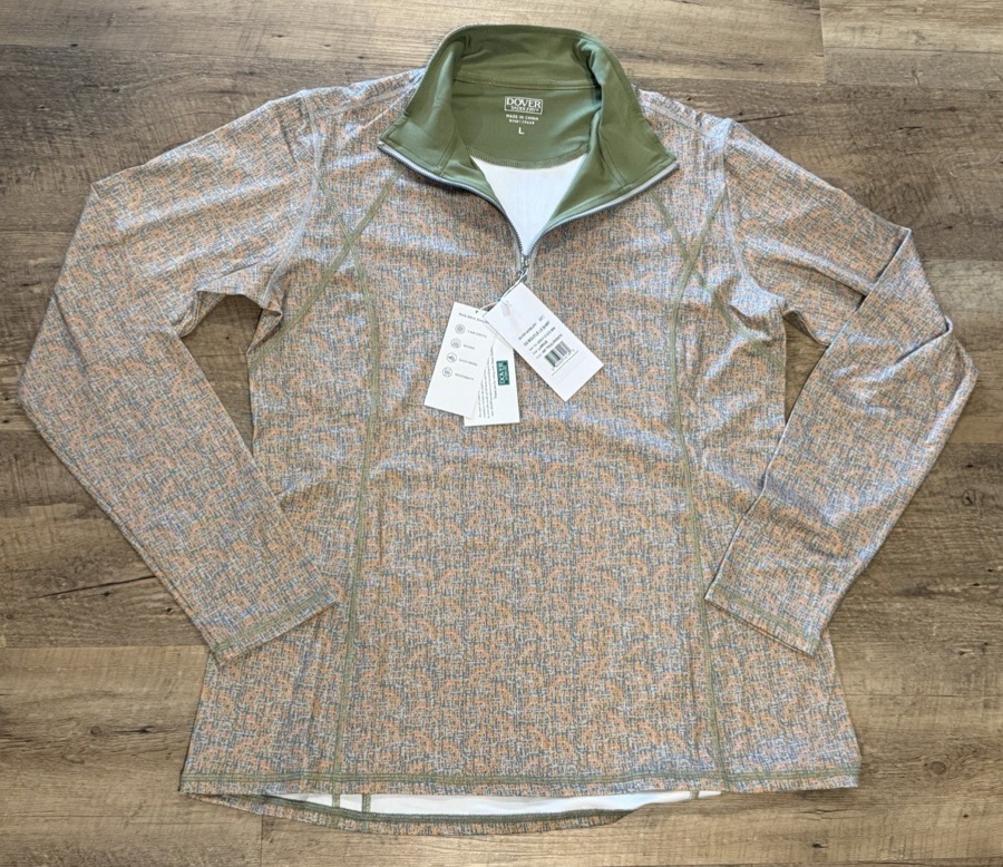 DS 1/4 zip riding shirt