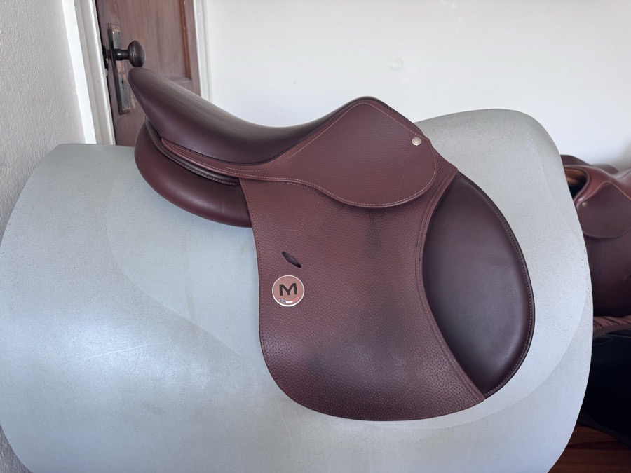 16” Meyer Act II Child / Pony Saddle - 2022 - Grained Buffalo - LIKE NEW!