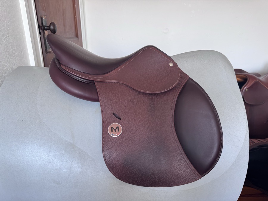 16” Meyer Act II Child / Pony Saddle - 2022 - Grained Buffalo - LIKE NEW!