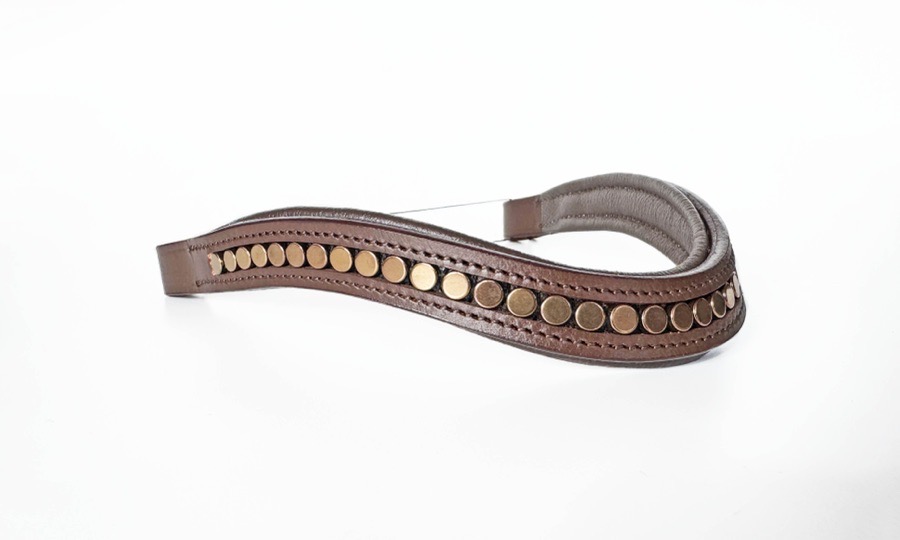 Copper Beaded Browband