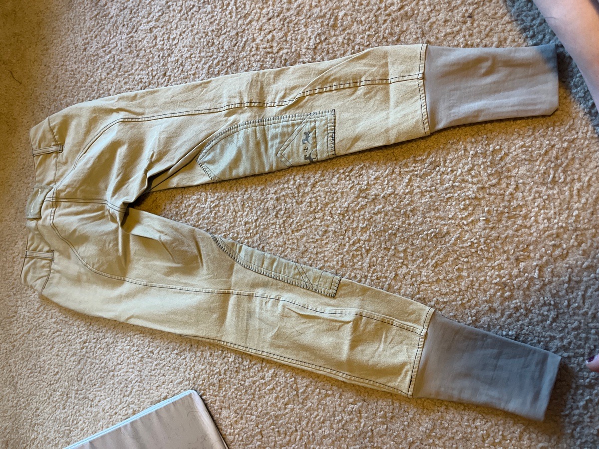Equine couture breeches 