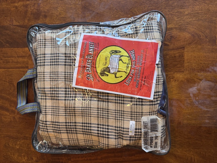 BAKER Rain Blanket & Sheets Horse