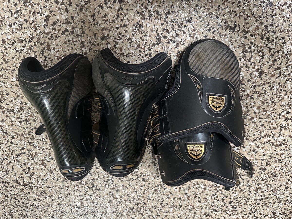 VEREDUS CARBON GEL VENTO GRAND SLAM OPEN FRONT AND BACK BOOTS