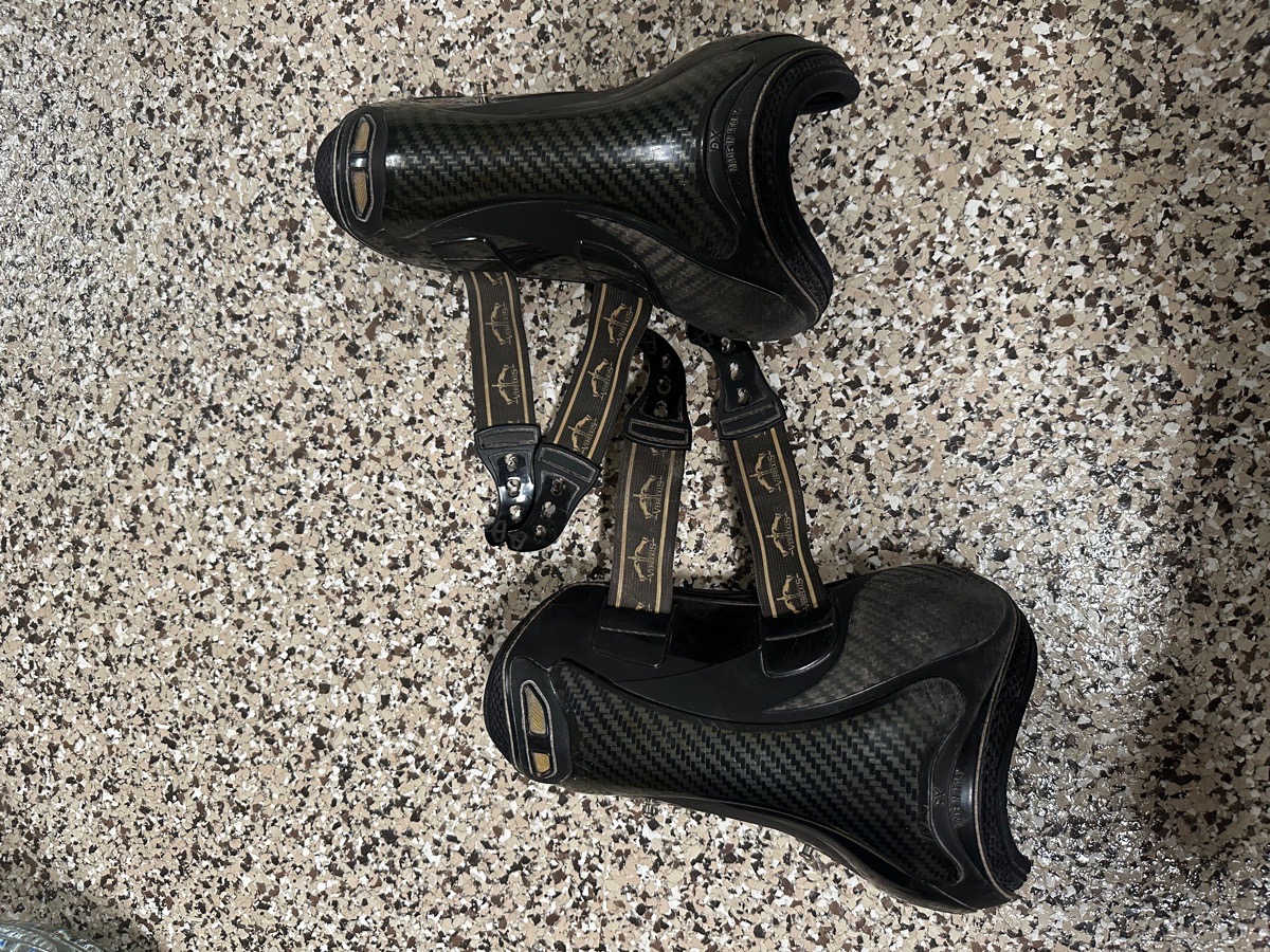VEREDUS CARBON GEL VENTO GRAND SLAM OPEN FRONT AND BACK BOOTS