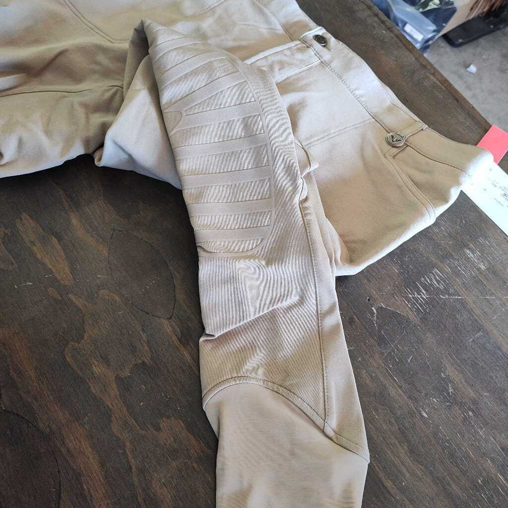 Tuffrider Breeches, Tan, Size 38