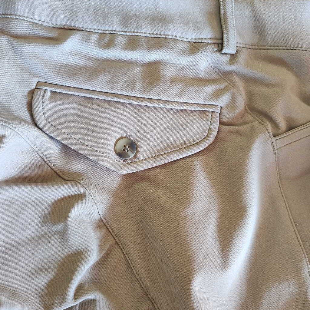 Tuffrider Breeches, Tan, Size 38