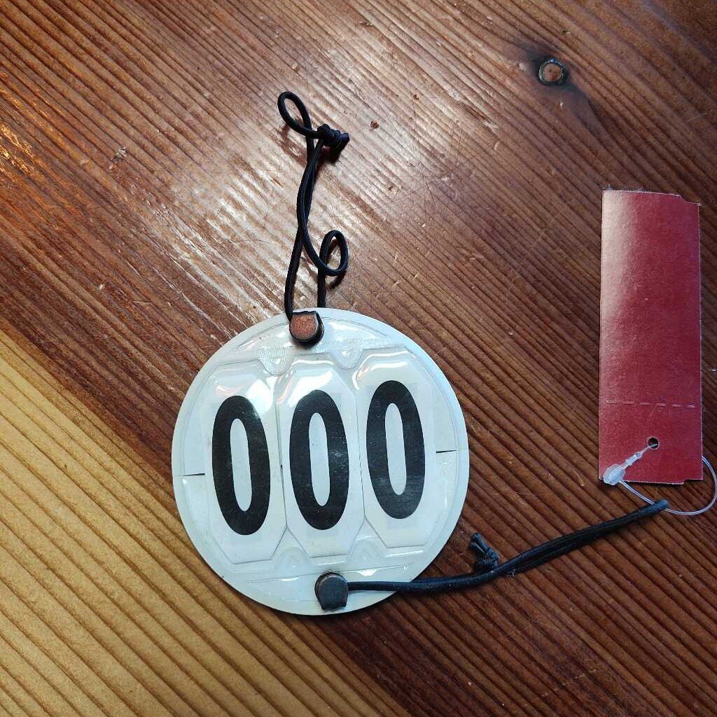Behind the Barn Consignment Number Holder for Bridle