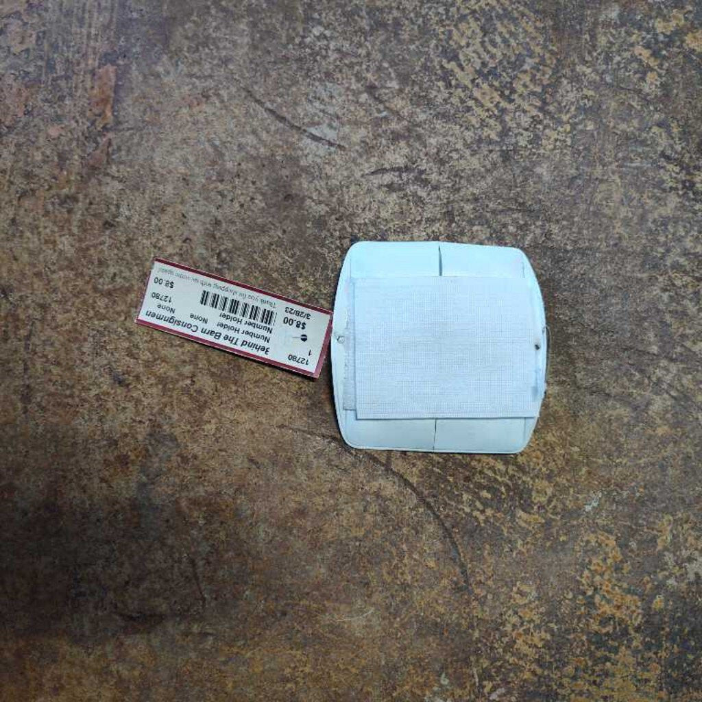 Behind the Barn Consignment Number Holder for Bridle