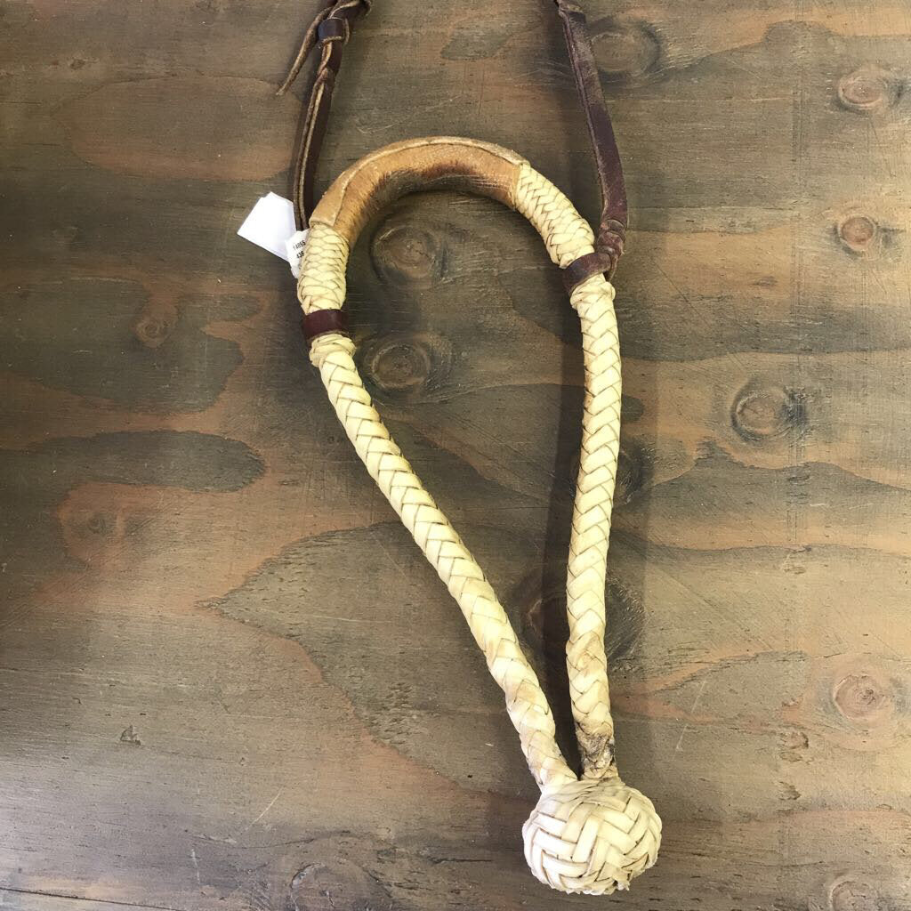 Leather Bosal with Hanger, Size Horse
