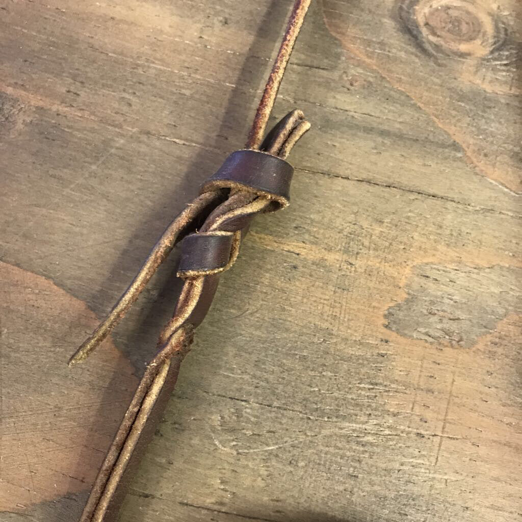 Leather Bosal with Hanger, Size Horse