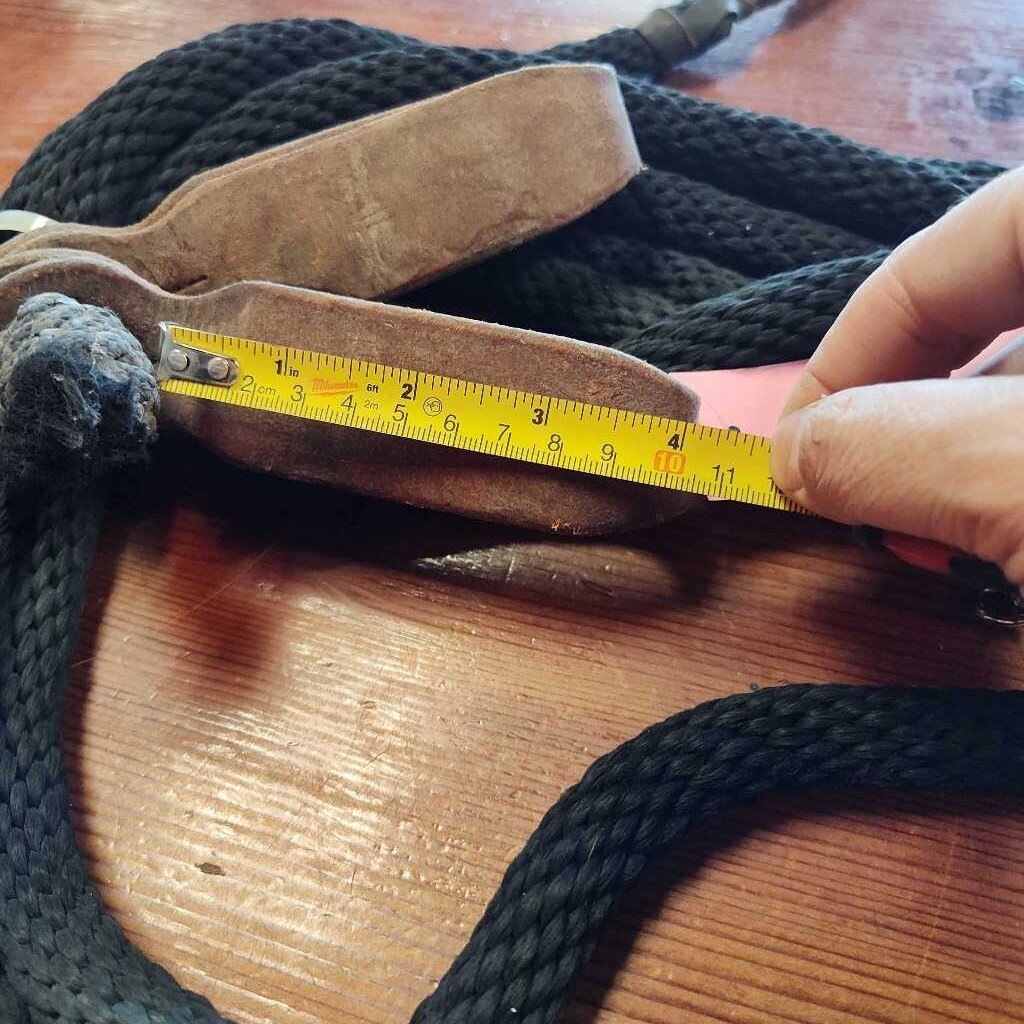 Makate Western Reins, Nylon with Slobber Straps, Size Horse