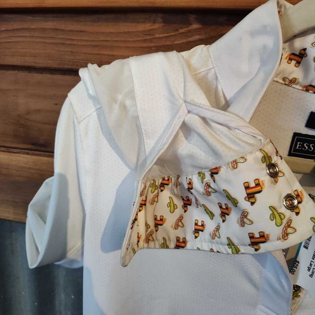 Essex Long Sleeve English Shirt, White