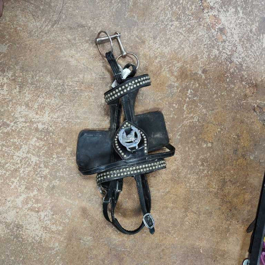 Biothane Bridle, Black for Draft