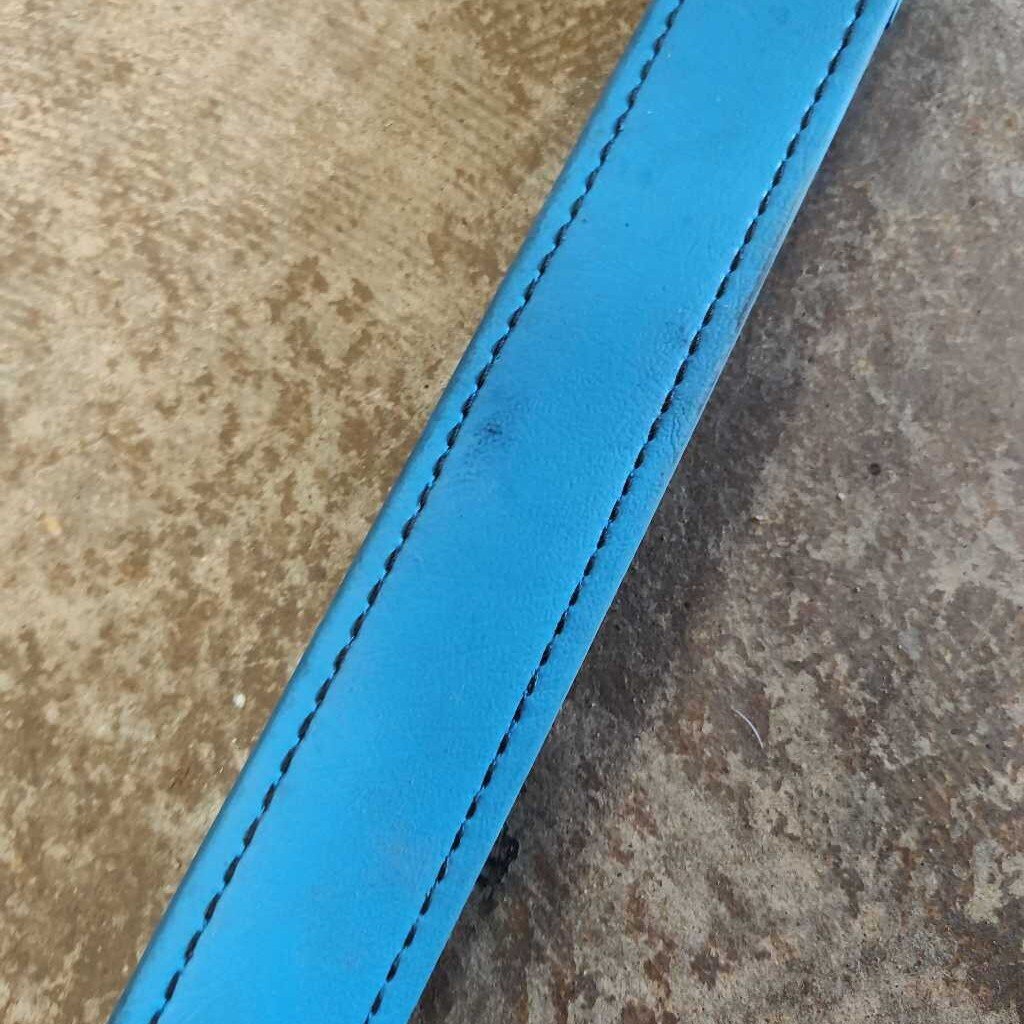 Biothane Western Breastcollar, Sky Blue, Size Horse