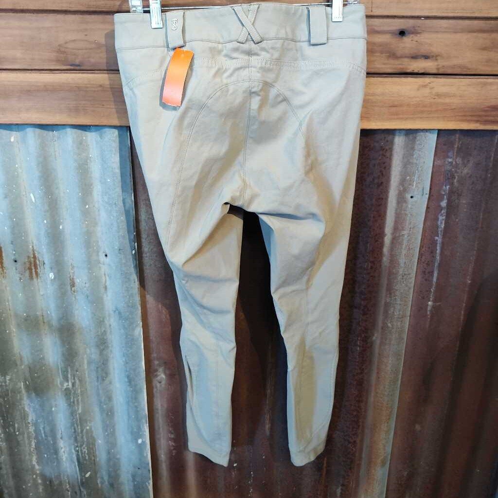 Tredstep Symphony Knee Patch Breeches, Tan, Size 30