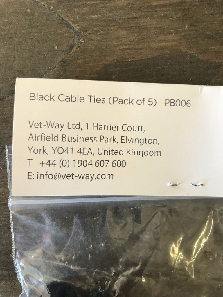Vet Strider Zip Ties for Medical Use